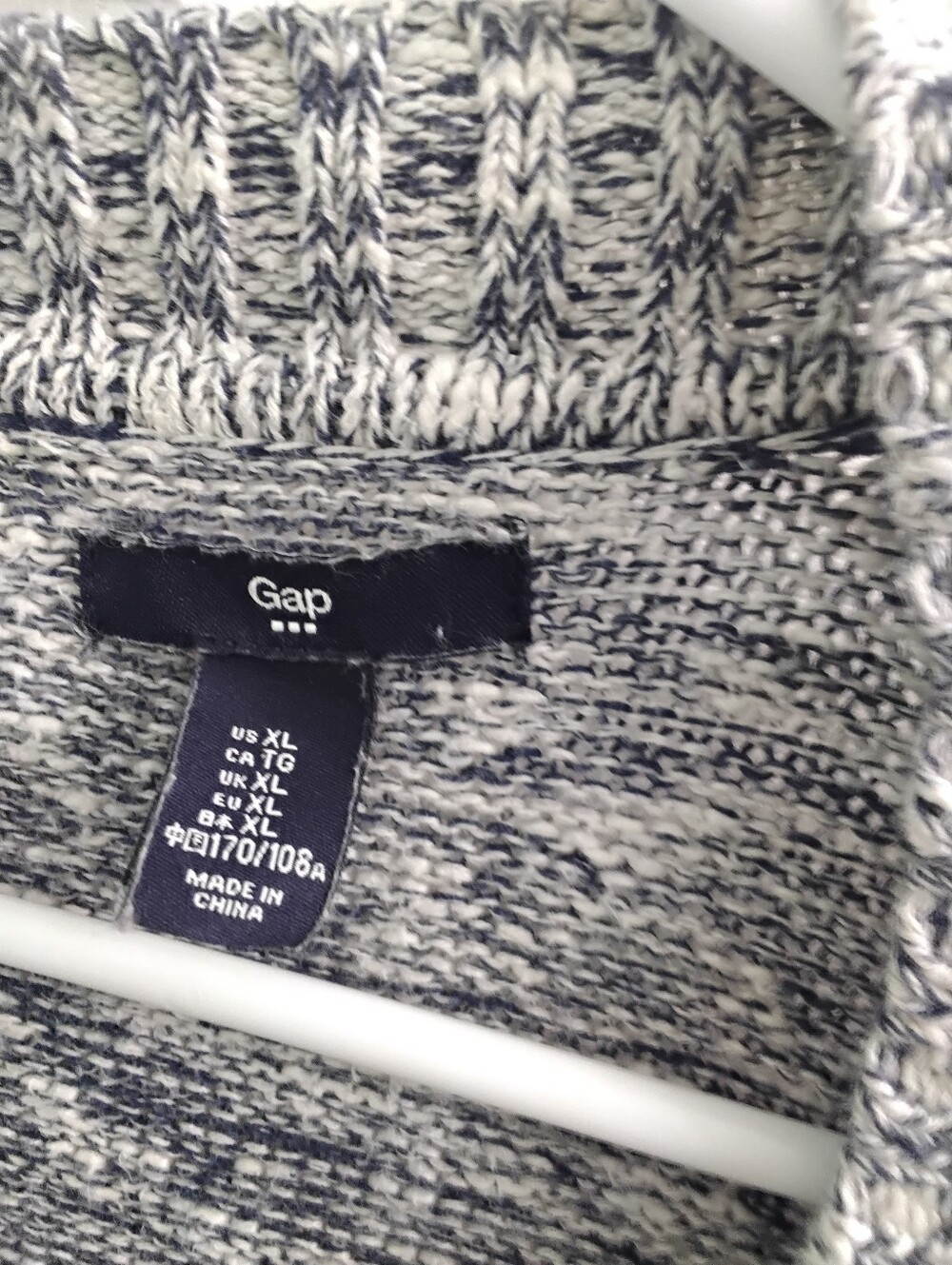 Gap Outlet Marled Open Cardigan Sweater - Picture 2 of 5